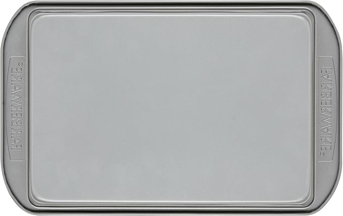 Farberware Nonstick Bakeware Baking Pan / Nonstick Cake Pan, Rectangle - 9 Inch x 13 Inch, Gray