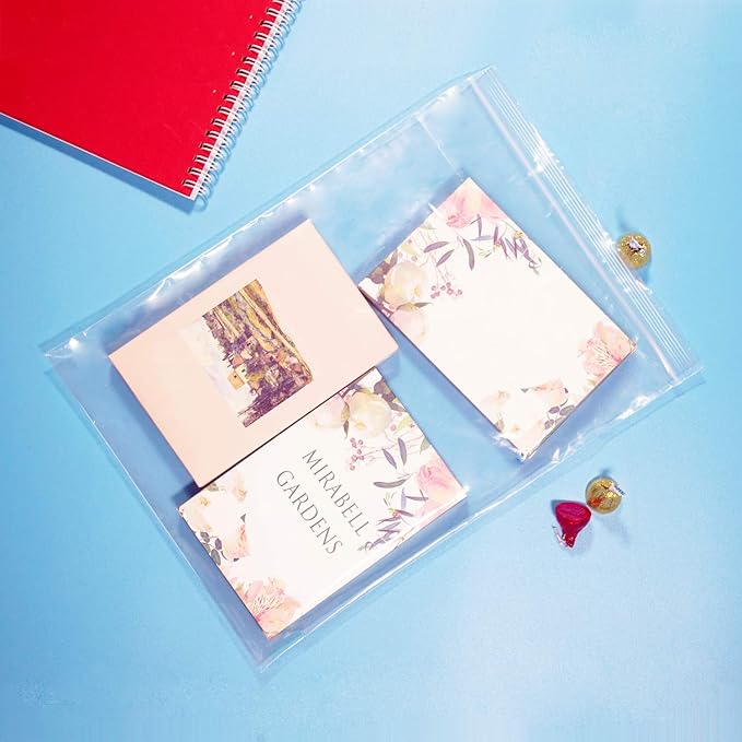 iMailer - 1000 Count - 9" x 12" Zip Bags - Clear Reclosable Zip Plastic Poly Bags with Resealable Lock Seal Zipper for Art Prints, A4, Letter Sized Documents, Clothing