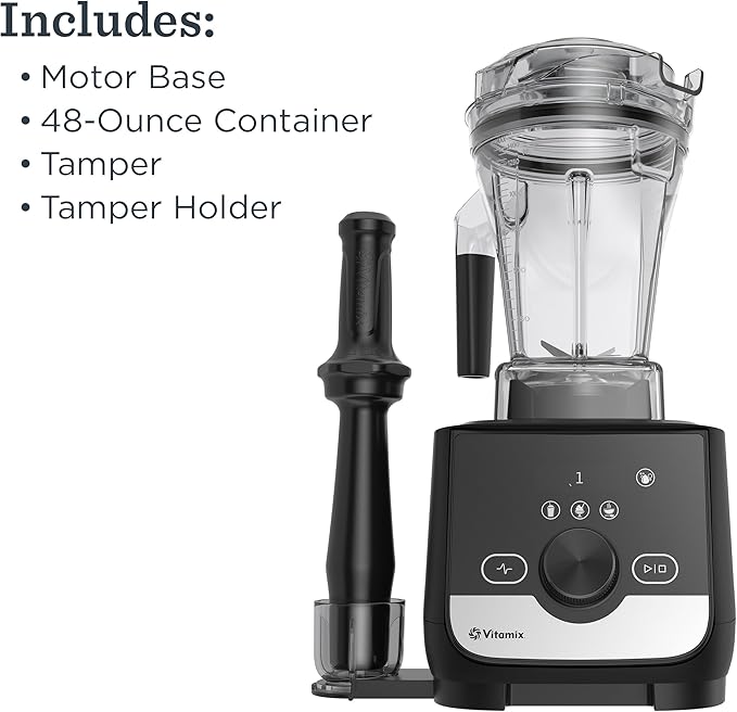 Vitamix Ascent X3 Professional Grade Blender for Smoothies, Soups and Frozen Desserts, 48oz Pitcher, Shadow Black