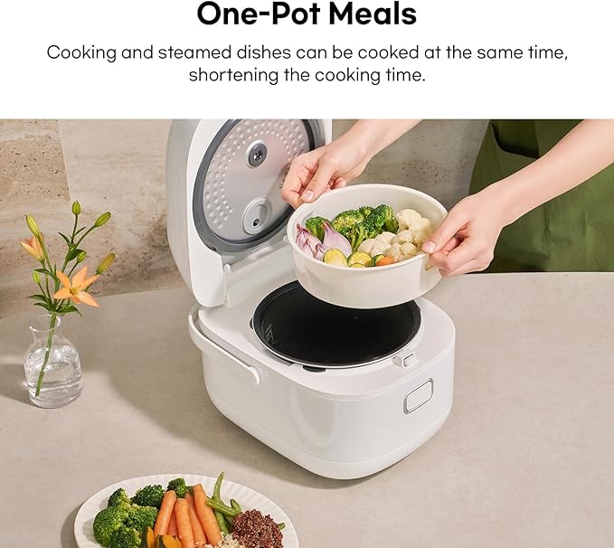 [CUCHEN] IH Induction Heating Rice Cooker/Micom 5.5 Cups/Specialized for Jasmine Rice, Basmati Rice, Calrose Rice