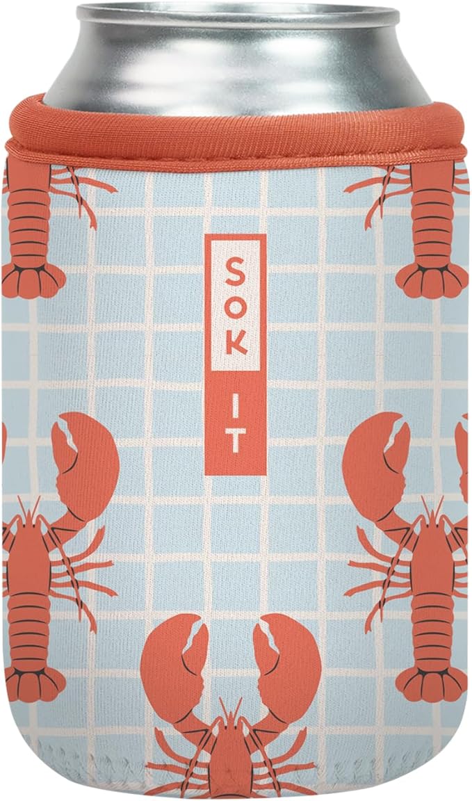 Sok It CanSok Sleeve for Beer & Soda Insulated Neoprene Cover (Claw & Order, 12oz Can Sleeve)