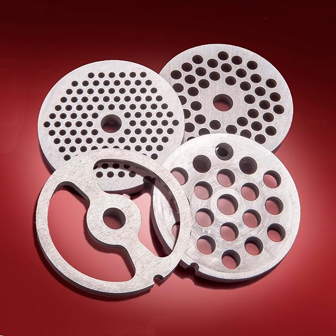 Turboforce Cadet 2000 Series Electric Meat Grinder | 5-in-1 Powerful Home Use | Sausage Stuffer | Kubbe Maker | 4 Grinding Plates | Stainless Steel Blades & More Included