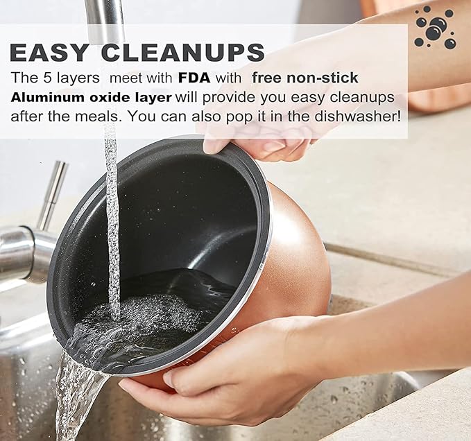 13L Commercial Rice Cooker & rice warmer 60 CUPS Cooked Rice(30-CUPS RAW RICE)| 1350W Fast cooking | Auto turn warming | Large Capacity Rice Cooker for Restaurant (Black)