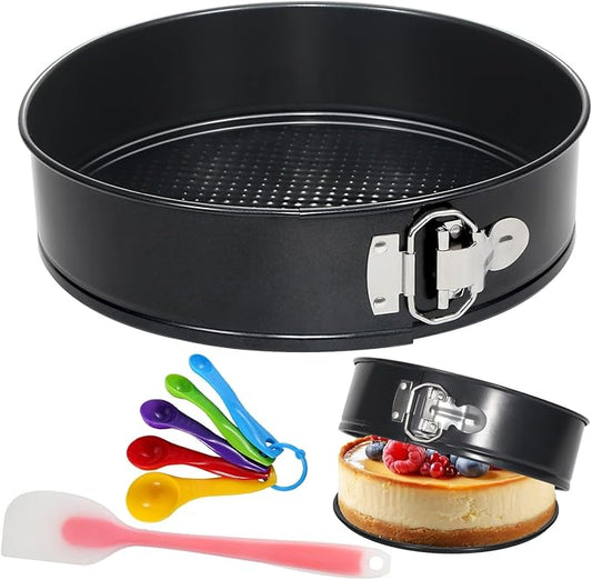 9 Inch Non-stick Cheesecake Pan Springform Pans with Removable Bottom/Leakproof Cake Pan
