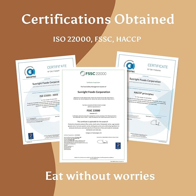 SUN RIGHT Organic Natural Brown Sugar – 100% Pure, Unrefined, Raw Sugar for Baking, Cooking, Sweetening Coffee & Tea, Smoothies, Sauces, and Desserts – Non-GMO, Gluten-Free (2.2lb)