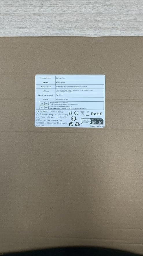 Stainless Steel Baking Sheet Set, 2 Pcs Cookie Sheet Pan Baking Trays for Oven, Non Stick and Heavy Duty and Easy Clean, 9.3 x 6.9 x 1 Inch