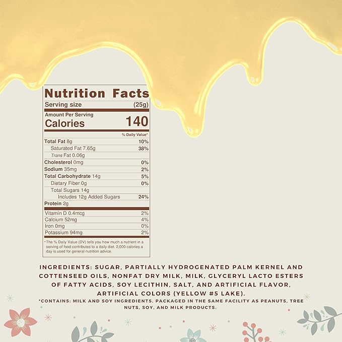 KIDU Yellow Chocolate Melting Wafers 16 Ounces Bulk Perfect For Dipping, Deserts, Baking And More - 1 Pound