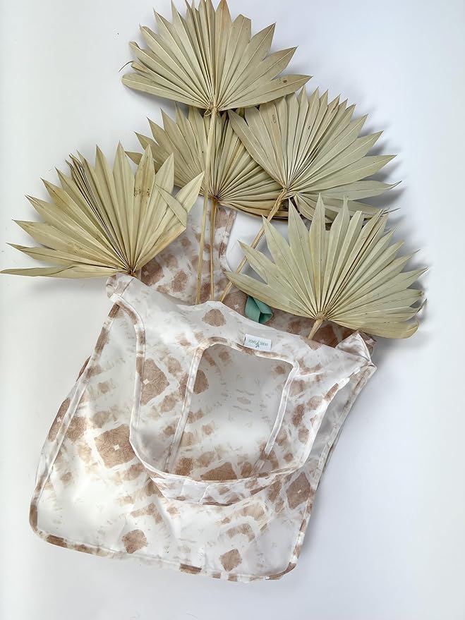 Reusable Grocery Bag - Stylish Shopping Bag for Groceries - Foldable Tote Bag - Medium Size