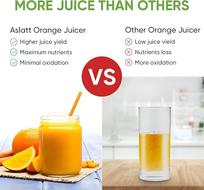 Electric Citrus Juicer Squeezer Stainless Steel, Orange Juicer Electric,Homemade Orange Juice Squeezer Machine, Detachable Design,Easy Clean