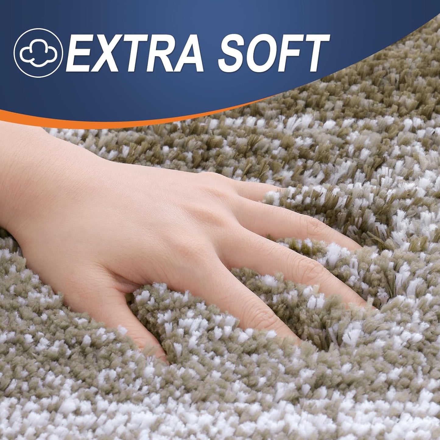 OLANLY Bathroom Runner Rugs 47x20, Extra Soft Absorbent Microfiber Bath Rugs, Rubber Backing, Quick Dry, Machine Washable Bath Mats for Bathroom Floor, Tub and Shower, Home Decor Accessories, Coffee