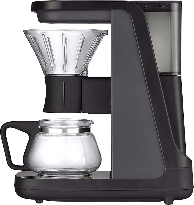 Tiger Hybrid Automatic Coffee Maker - Pour Over Coffee Maker & Immersion Brewing Coffee Machine, Innovative Design for Outstanding Brew, Black