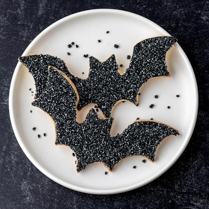 Sweets Indeed Sprinkles, Edible Sprinkle Sugar Mix, Perfect for Cake Decorations, Baking, Ice Cream, Cookies, Cupcake Topper, 5 ounces (Black)