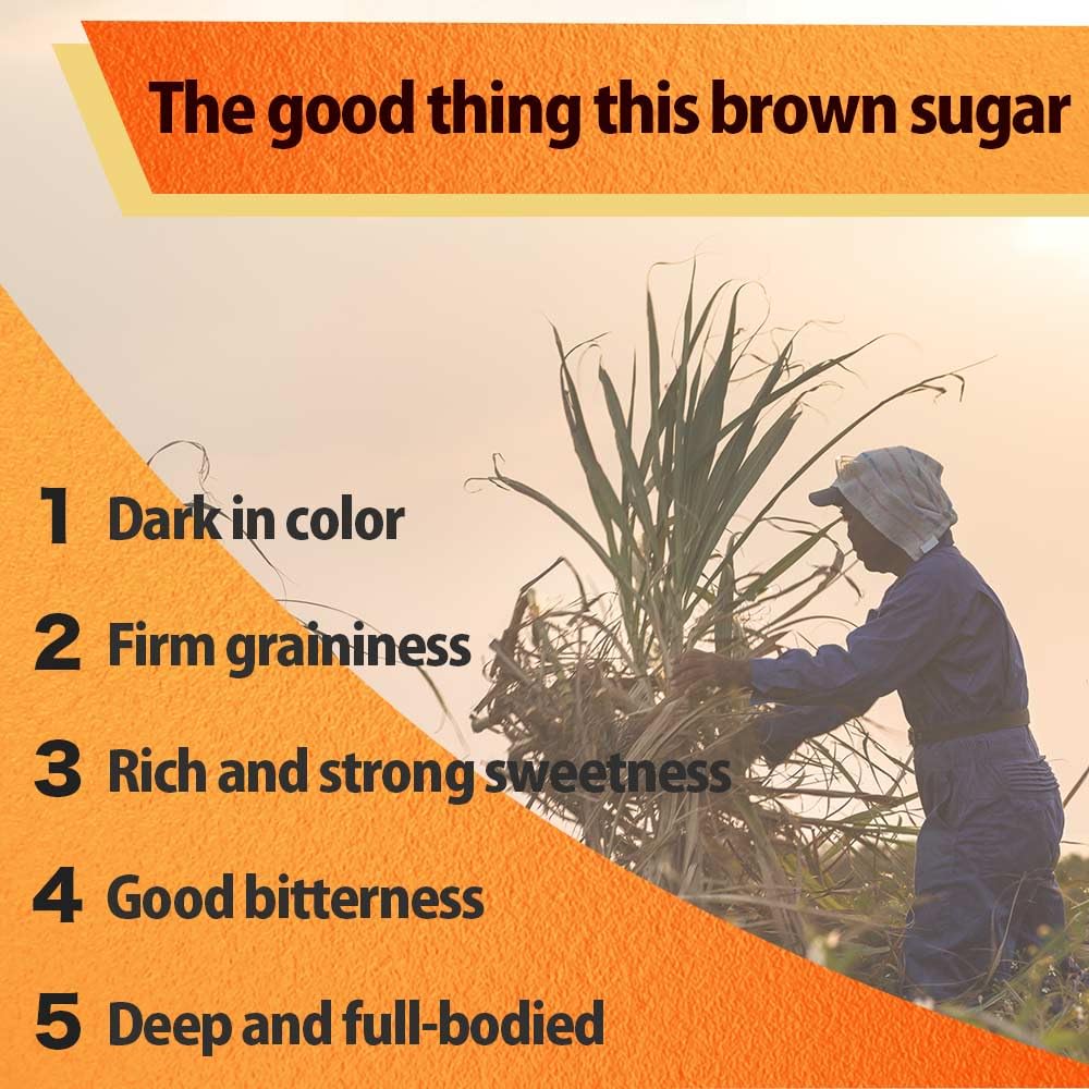 Brown Sugar Powder, Made in Japan,Only Sugarcane, Clean Eating, Rich in minerals,Vitamin B,Rich in iron,Low GI sweetener,Gluten Free,Okinawa,Natural,Japanese food,Pack of 1,10oz(300g)