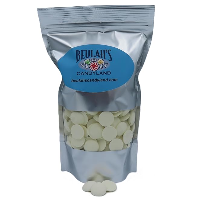 MERCKENS Coating Wafers, Melting Chocolate, Super White, 2 Pound Package