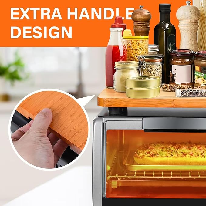 Accessories for Breville Toaster Oven BOV650XL the Compact Smart Oven Countertop Toaster Oven, Heat Resistant Cutting Boards with Silicone Feet for Breville BOV650XL Toaster Oven