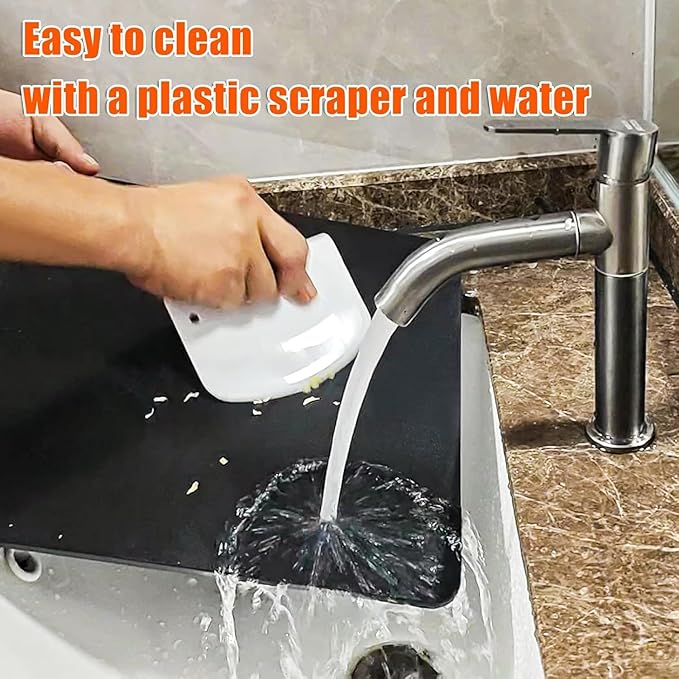 Hisencn Pizza Steel for Oven and Grill, 16 x16 inch Square Ceramic Pizza Steel 1/4" Thick, With Pizza Cutter Rocker, Measuring Scale Scraper, Plastic Cutter & 20 Cooking Papers