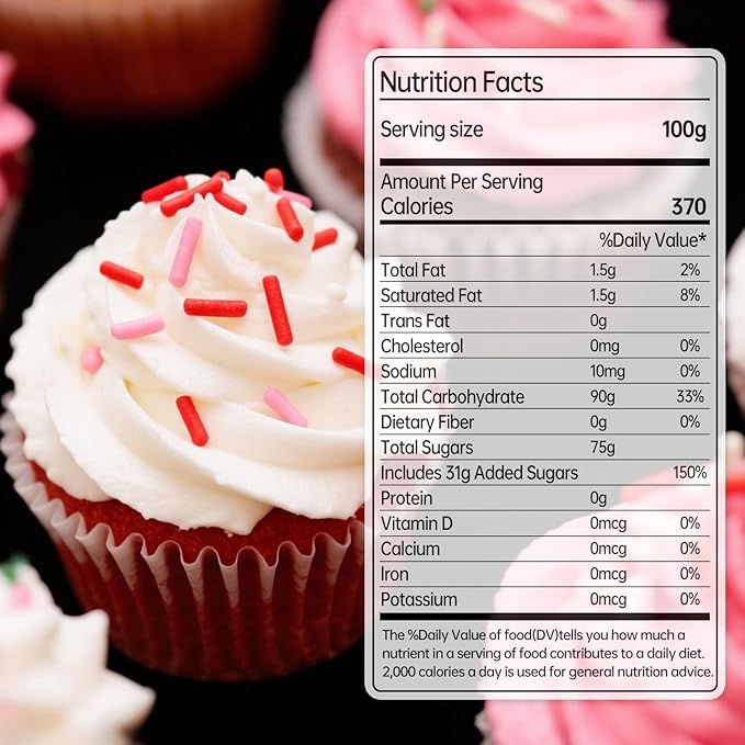 Pink Jimmies Sprinkles, Edible Sprinkles For Cake Decorating, Pink Red and White Sugar, 150g/5.29oz, Cupcake & Ice Cream Topper, Mother's Day, Valentine's Day, Wedding Party Supplies