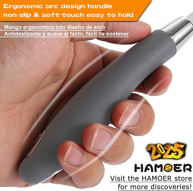 Lemon Citrus Zester Tool Cheese Grater for kitchenaid-Multipurpose grooved channel knife scraper,Stainless steel blade and ergonomically designed curved handle