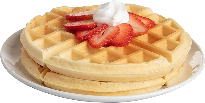That BEEPING Waffle Maker- Personal 7" Belgian Waffler that BEEPS with Tone when Ready - Electric, Non Stick Griddle Iron w/Adjustable Browning Control- Unique Gift that Makes Breakfast Special