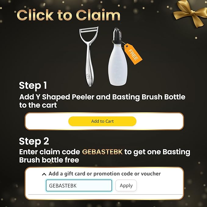 Vegetable Peeler, Premium Stainless Steel Potato Peeler, High Tensile Ultra Sharp Blade Fruit and Food Slicer, Y Shaped with Ergonomic Non-Slip Handle, Dishwasher Safe with 5 Years Warranty