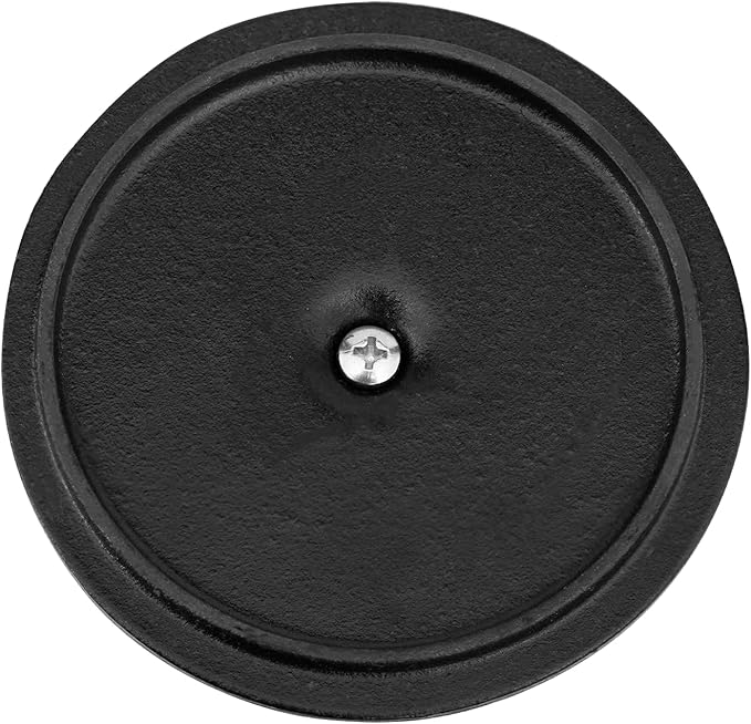 Mini Cocotte 8 oz Mini Dutch Oven 0.25 qt. Cast Iron Garlic Roaster for Oven Garlic Confit Pot Ramekins with Lids Oven Safe Set of 2, Black