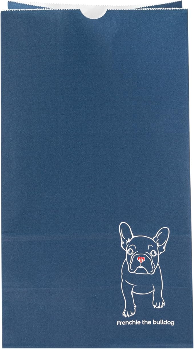 Bag Tek 12 LB Disposable Lunch Bags, 100 Sturdy Take Out Bags - Flat Bottom, Great For Restaurants, Cafes, And Bakeries, Frenchie Paper Popcorn Bags, Versatile, For Grocery - Restaurantware