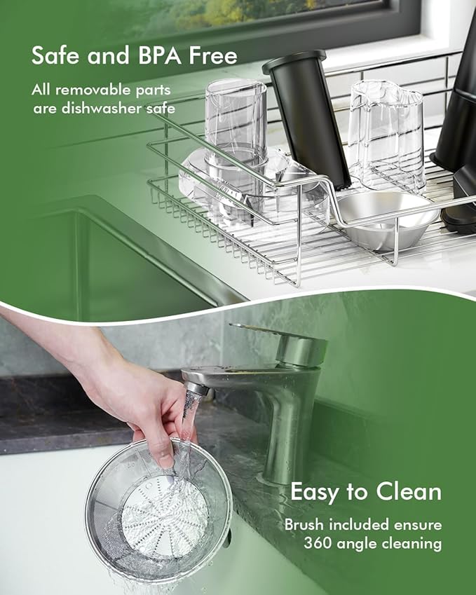 SiFENE Juicer Machine, 800W Centrifugal Juicer with 3.2" Big Mouth for Whole Fruits and Veggies, Juice Extractor Maker with 3 Speeds Settings, Easy to Clean