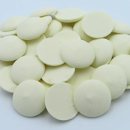 MERCKENS Coating Wafers, Melting Chocolate, Super White, 1 Pound Package