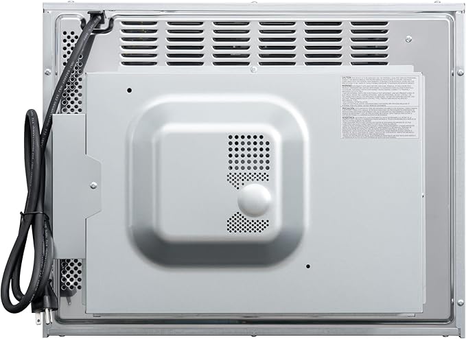 KoolMore Reserve 24 in. 1.6 cu. ft. Built-in Convection Microwave Oven with Air Fryer, 10 Power Levels, Sensor Cooking, Bake, Roast, Broil, Defrost, 1750 Watts, UL Certified in Black Stainless-Steel