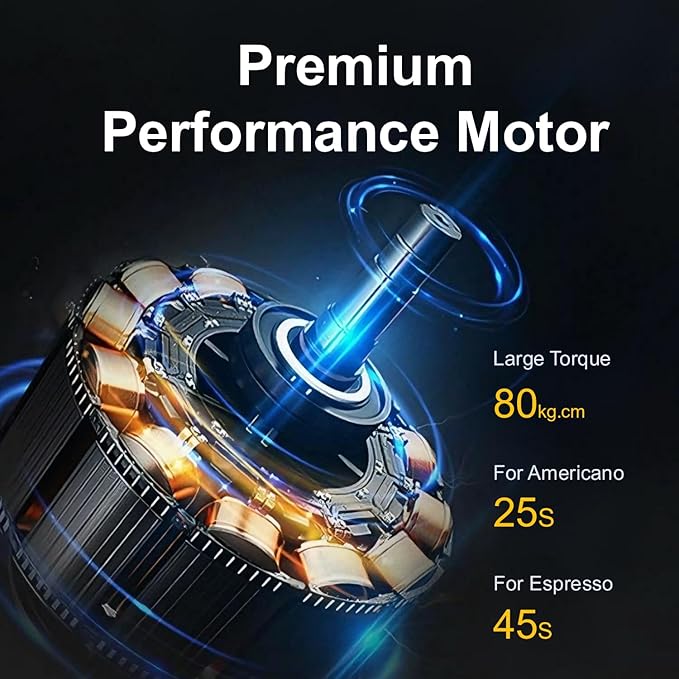 V6 Pro Portable Coffee Grinder - 60 Grind Settings Conical Burr, USB-C Fast Charge 4400mAh for Camping Travel Office, Aircraft Aluminum Body, Cup Holder Size, Quiet ≤65dB & 2-Yr Warranty