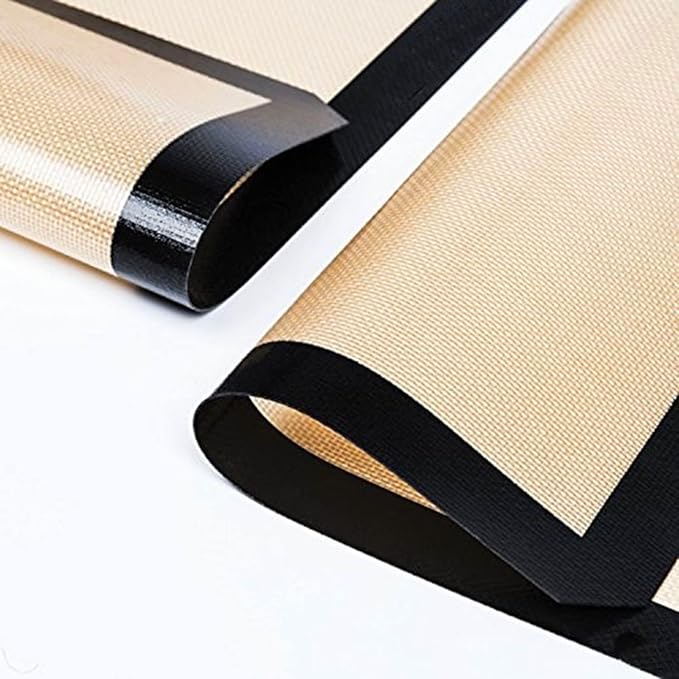 NonStick Baking Mats for 15 inch Sheets 2-Pack | Silicone Nonstick Baking Mats 10 x 15 inches | Cookie Sheet Mat 10x15 | | Silicon Mats 15x10 in