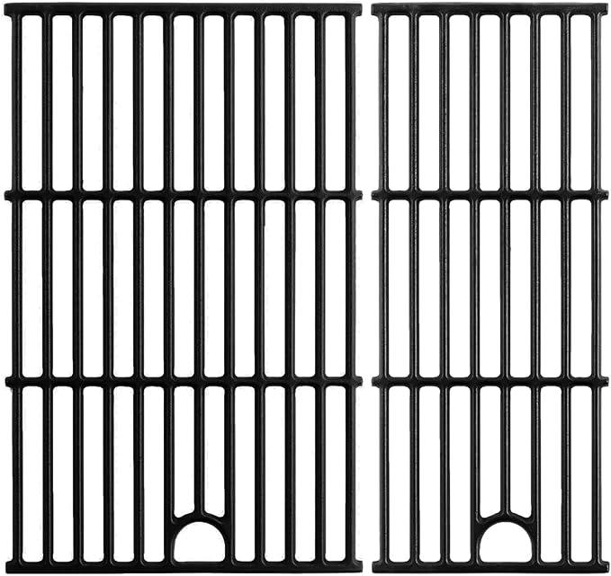 463630021 Grates Replacement Parts for Charbroil Grill Grates 463660021 463660421 G426-0004-W1 G426-0005-W1 Replacement Grates Char-Broil Performance 2 Burner Grill Parts Cast Iron Cooking Grate