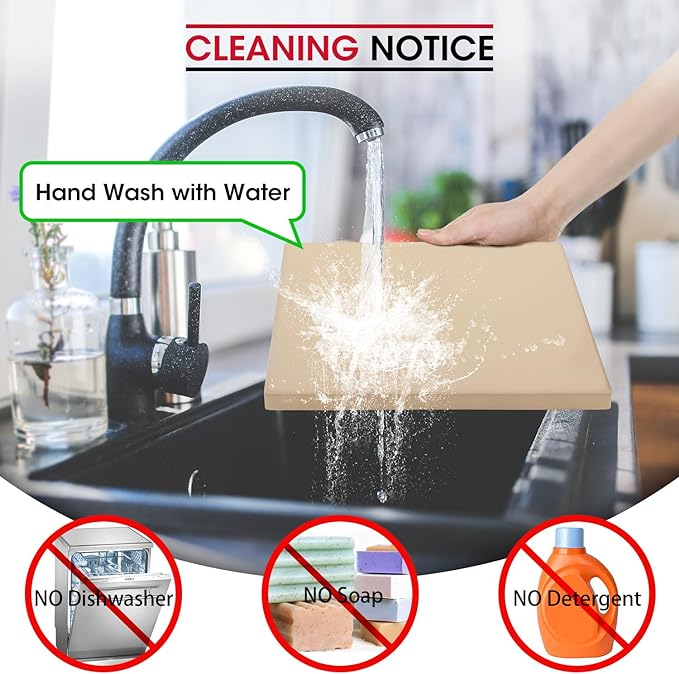 Unicook 16" x 16" Square Pizza Stone for Grill and Oven, Large Cordierite Bread Baking Stone for Crispy Crust Pizzas, Bread and Cookies, Includes Dough Scraper