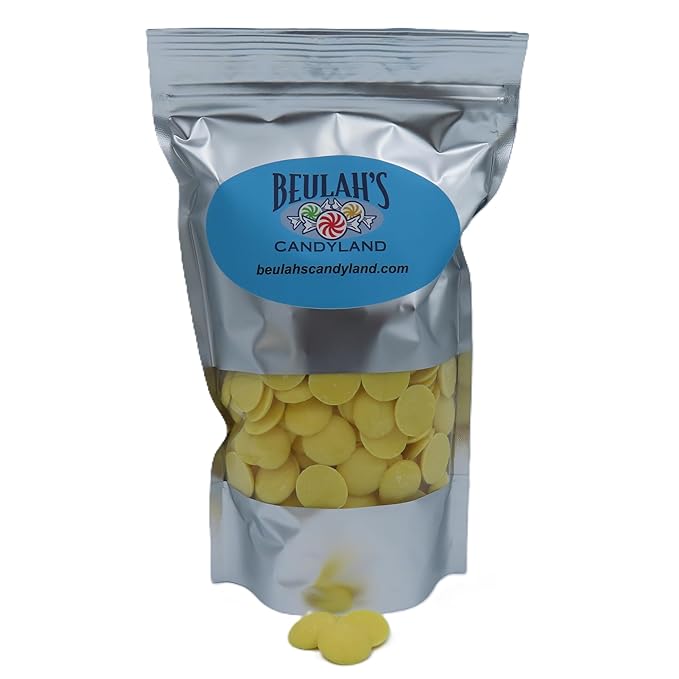 MERCKENS Coating Wafers, Yellow Melting Chocolate, 2 Pound Package