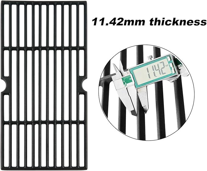 810-1751-S 810-1750-S Grates Replacement Parts for Brinkmann 5 Burner 810-4551-0 Gas Grill Parts Pit Boss PB820PS1 Grates Pit Boss Pro Series 820 820-PS1 Cast Iron Cooking Grids Pit Boss Accessories