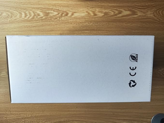 Joeyan Handmade Blue Crackle Wine Glasses,Large Crystal Burgundy Wine Glass Cup with Stem,Red White Wine Goblet Tumbler,Aesthetics Glassware Collection,Set of 2,21 oz