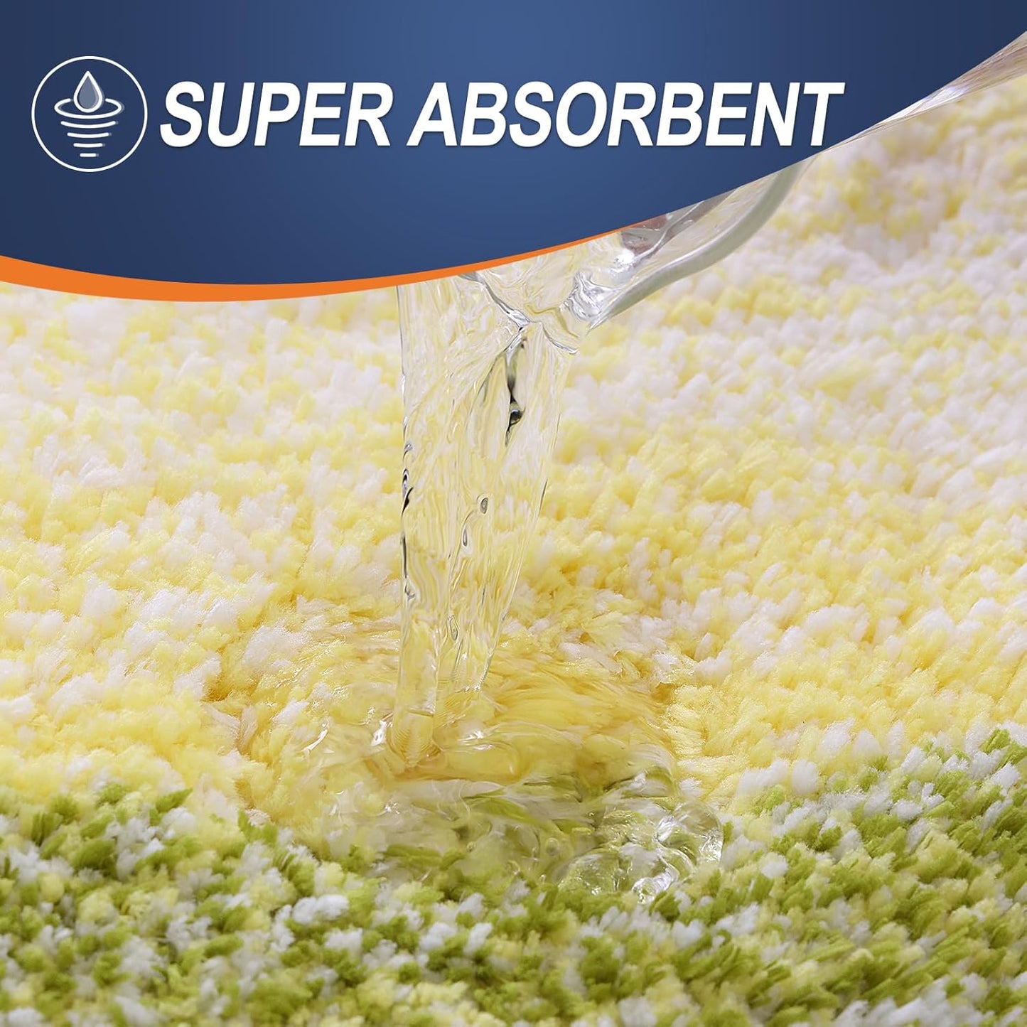 OLANLY Bathroom Rugs Mat 36x24, Extra Soft Absorbent Microfiber Bath Rugs, Rubber Backing, Quick Dry, Machine Washable Bath Mats for Bathroom Floor, Tub and Shower, Home Decor Accessories, Olive Green