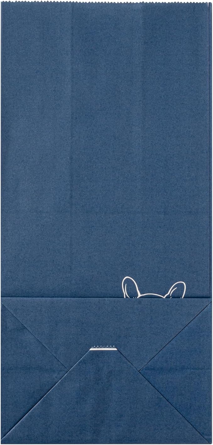 Restaurantware Bag Tek 8 LB Disposable Lunch Bags 100 Sturdy Take Out Bags - Flat Bottom Great For Restaurants Cafes And Bakeries Frenchie Paper Popcorn Bags Versatile For Grocery And More