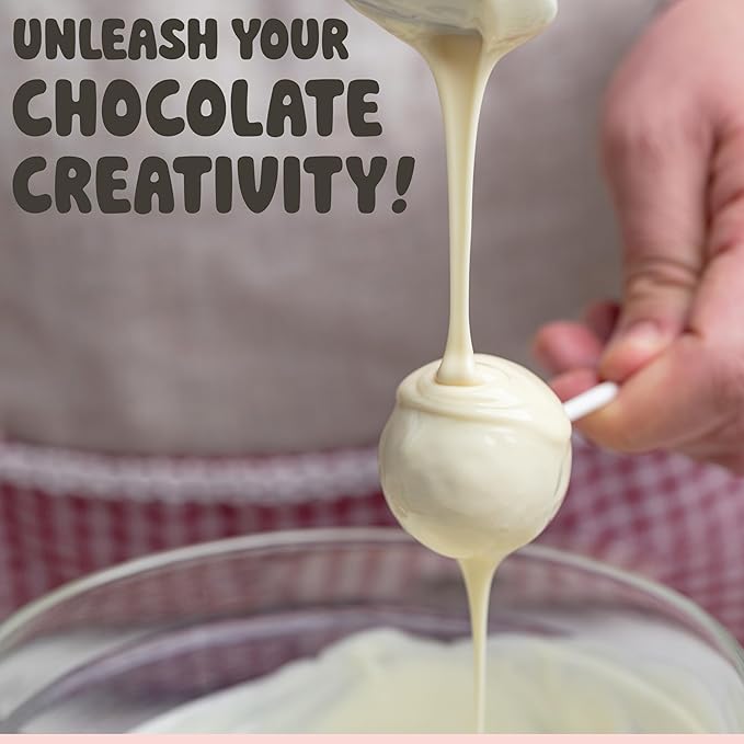 Chocolate Works Melting Chocolate Parent (2.5 lb (Pack of 1), White Chocolate)