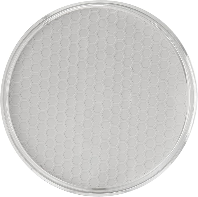 Spectrum Lazy Susan Organizer, Hexa Large 11" - Lazy Susan Turntable for Cabinet, Refrigerator, Pantry, Table, & Shelf - Rotating & Spinning Pantry Organization - Spice Rack Storage for Fridge