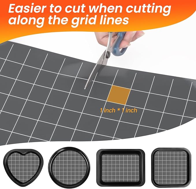 Silicone Baking Mat Roll- Heat Resistant Baking Macaron Bread Mat, Non-stick Pastry Mat, Reusable Dough Rolling Mat, Countertop Protector, Oven Mat, Air Fryer Mat, Refrigerator Mat Multipurpose