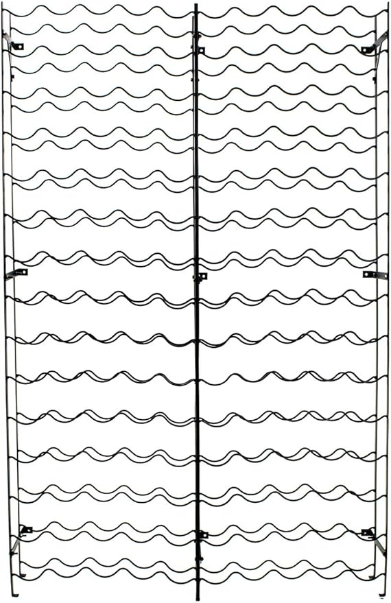 Sorbus Wine Rack Freestanding Floor - Wine Bottle Holder Holds 150 Bottles of Wine - 150 Bottle Capacity Wine Storage for Any Bar, Wine Cellar, Kitchen, Dining Room