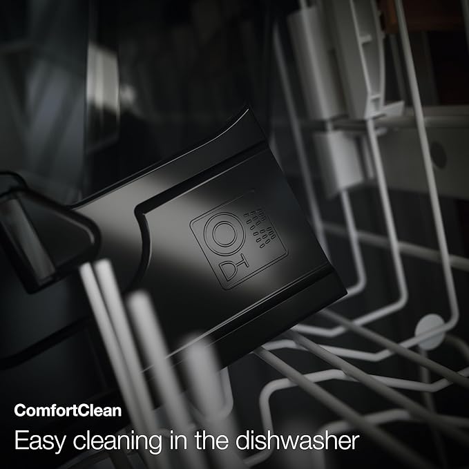 Miele CM 6360 MilkPerfection Automatic Coffee Machine - OneTouch for Two, AromaticSystem, 8 individual profiles, DoubleShot, WiFi-compatible, LED lighting, in Obsidian Black CleanSteel Metallic