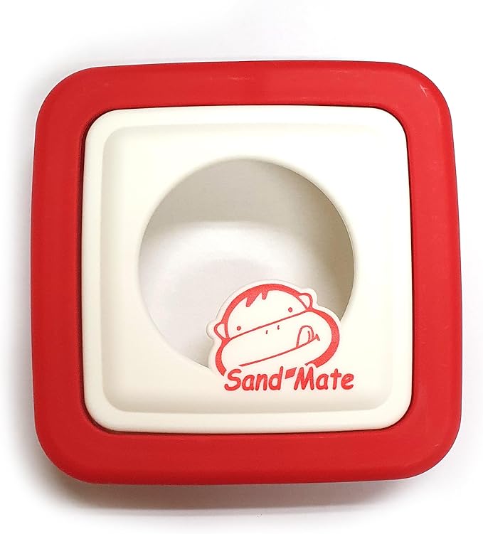 DEAD SKIN Sandwich Toast Cutter and Sealer Bread Sandwich Decruster Mold Pancake Maker Cookies Fruits Vegetables Shaped Cutters Lunch Bento Box Red