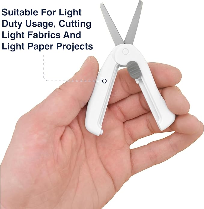 Westcott Titanium-Bonded Minis for Crafts and Sewing, Including Scissors for Fabric and Paper and Rotary Cutter, 2-Piece Set