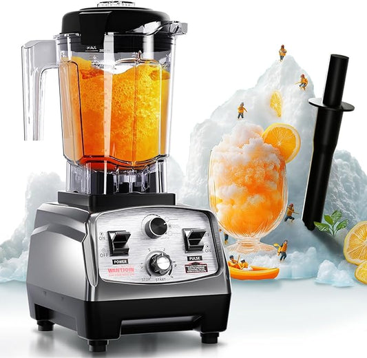 WantJoin Blender for Smoothies - 68oz Countertop Blender for Kitchen Professional Smoothie maker w/Powerful 1800W Copper Motor, 30000 RPM, 16 Speeds, Multi-Functional Smoothie for Home