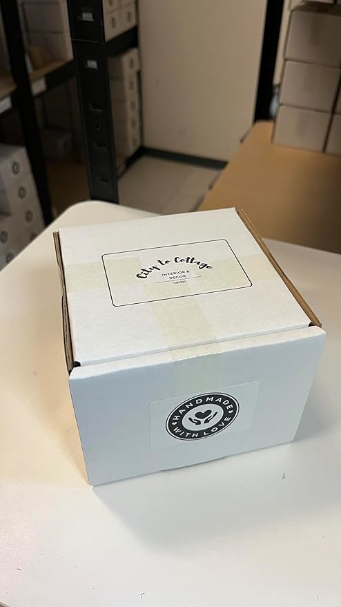 City to Cottage Ceramic Sugar Bowl with Lid, 10oz Sugar Contanier for Coffee Bar, Sugar Dispenser Bowl, Salt - Condiment Pot for Kitchen Counter, Handcrafted Cream Lavender Floral Sugar Jar