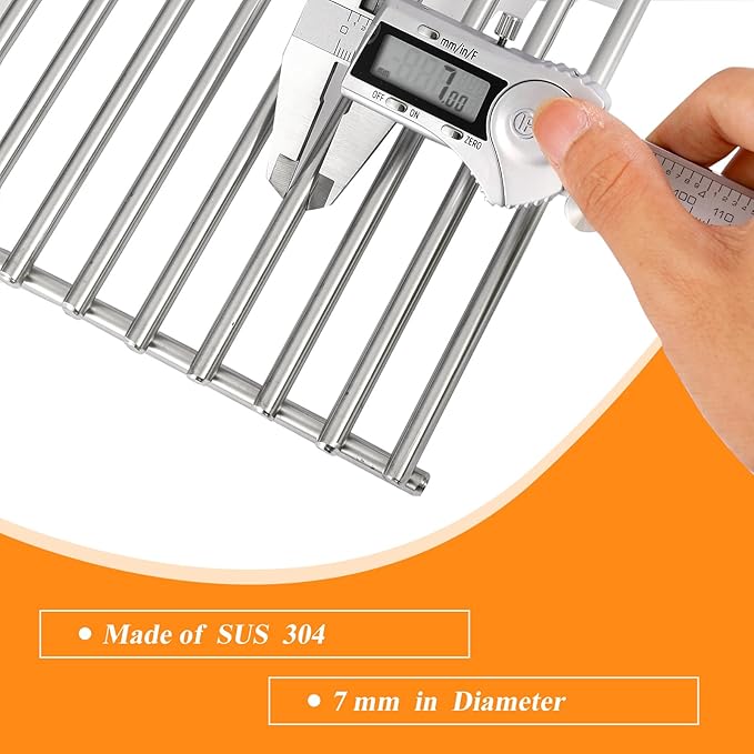 S4B316 (2-Pack) 17" Grill Cooking Grate and Emitter for Charbroil TRU-Infrared 463642316 463644220 463632320 463675016 463644220 G362-2100-W1, for Charbroil 463245518 4636750