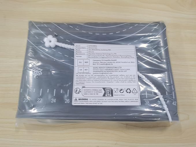 Silicone Pastry Mat 28" x 20" Extra Thick Non Stick Baking Mat with Measurements and Edge Heightening, Food Grade Silicone Rolling Mat for Pastry, Bread, Cookies, Pizza, Fondant, Pasta