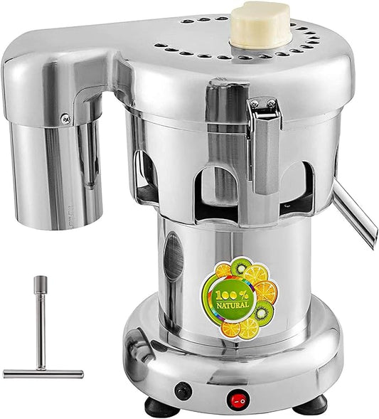 VBENLEM Commercial Juice Extractor Heavy Duty Juicer Aluminum Casting and Stainless Steel Constructed Centrifugal Juice Extractor Juicing both Fruit and Vegetable